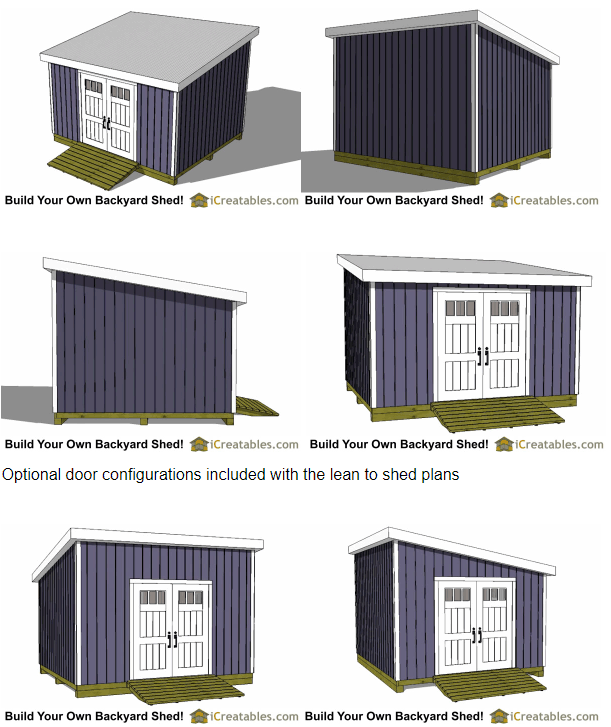 12x14 Lean-to Shed - Parr Lumber