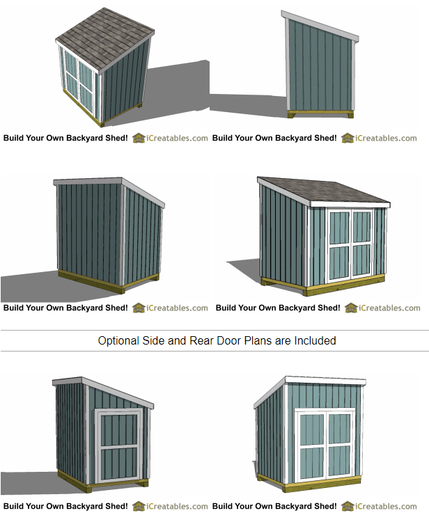 6x10 Lean-to Shed - Parr Lumber